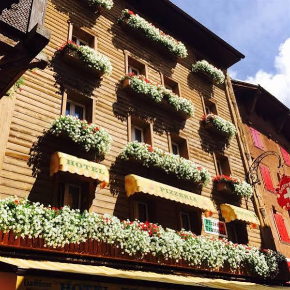 Hotel De La Croix-Federale Leukerbad Exterior photo